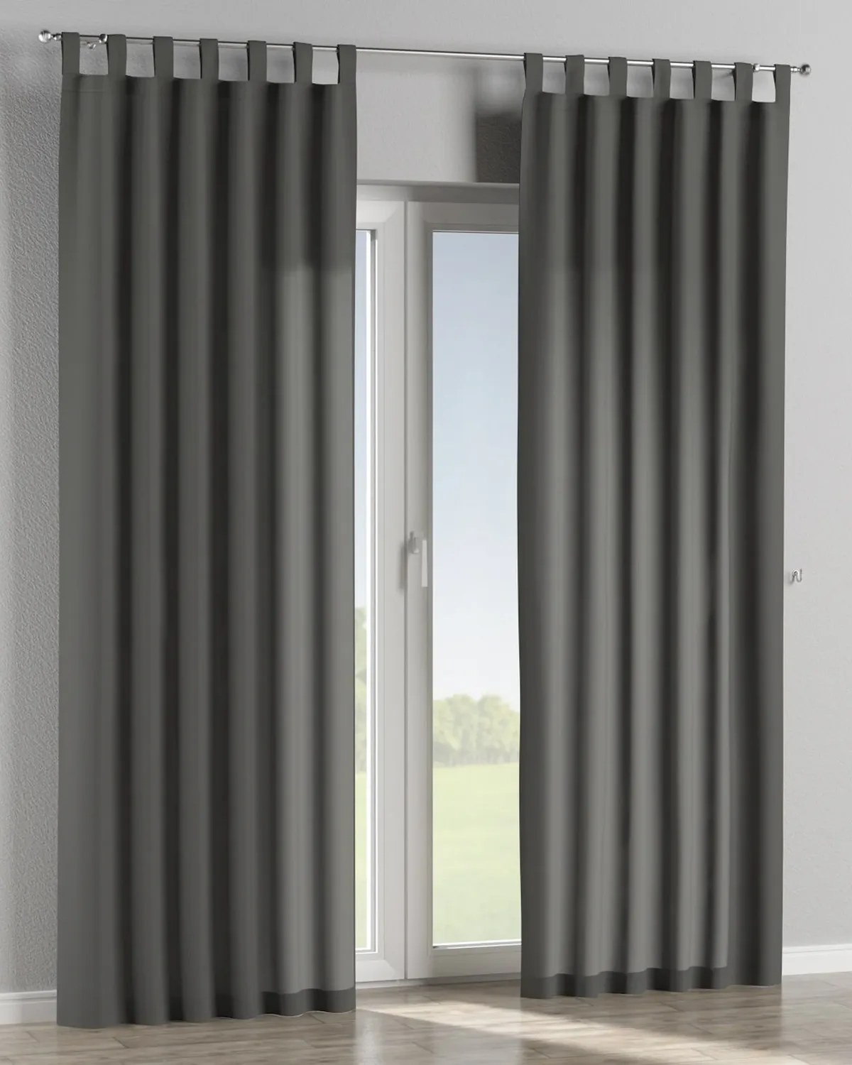 Schlaufenschal Farbe grau de Dekoria – photo du produit