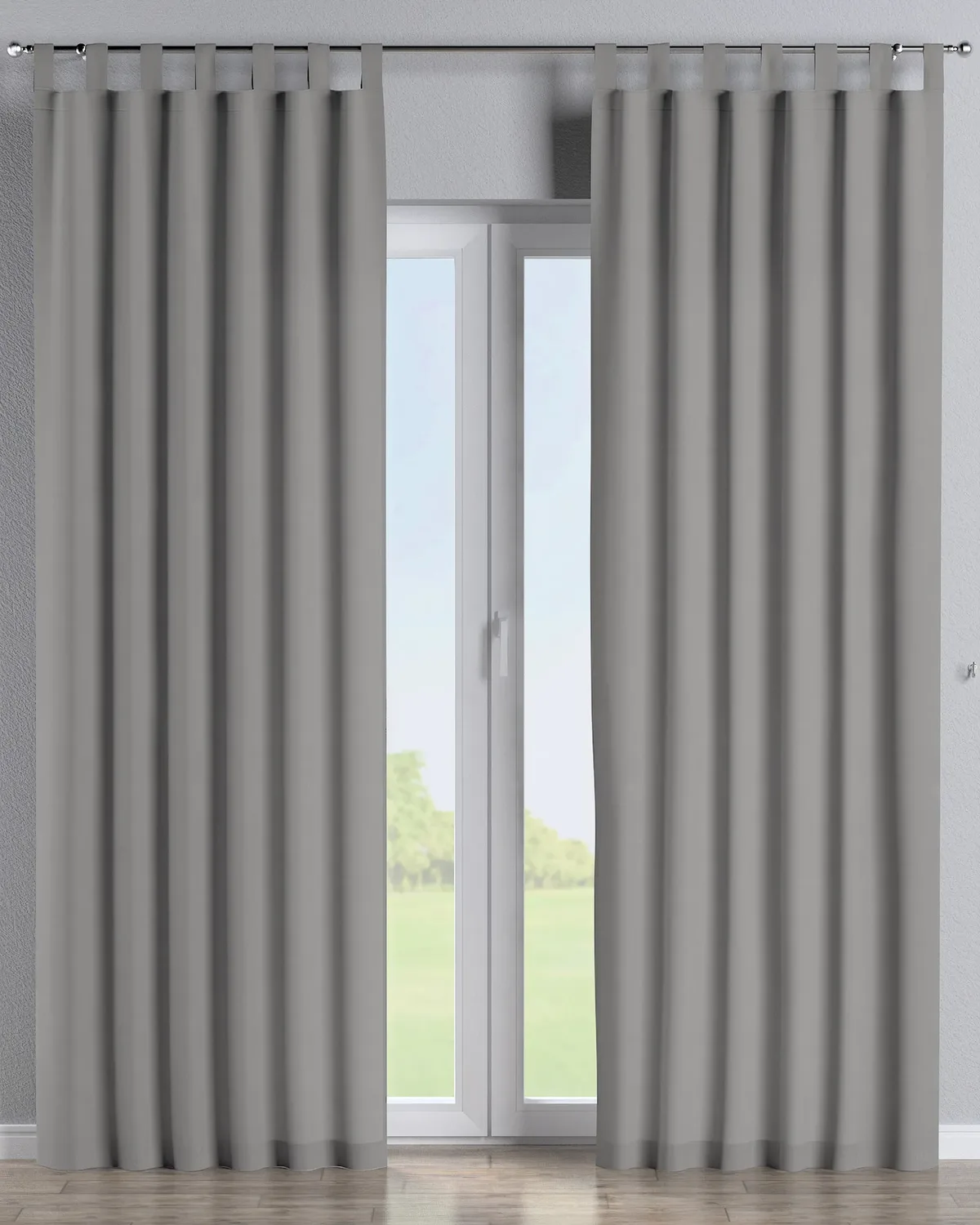 Schlaufenschal Farbe grau de Dekoria – photo du produit