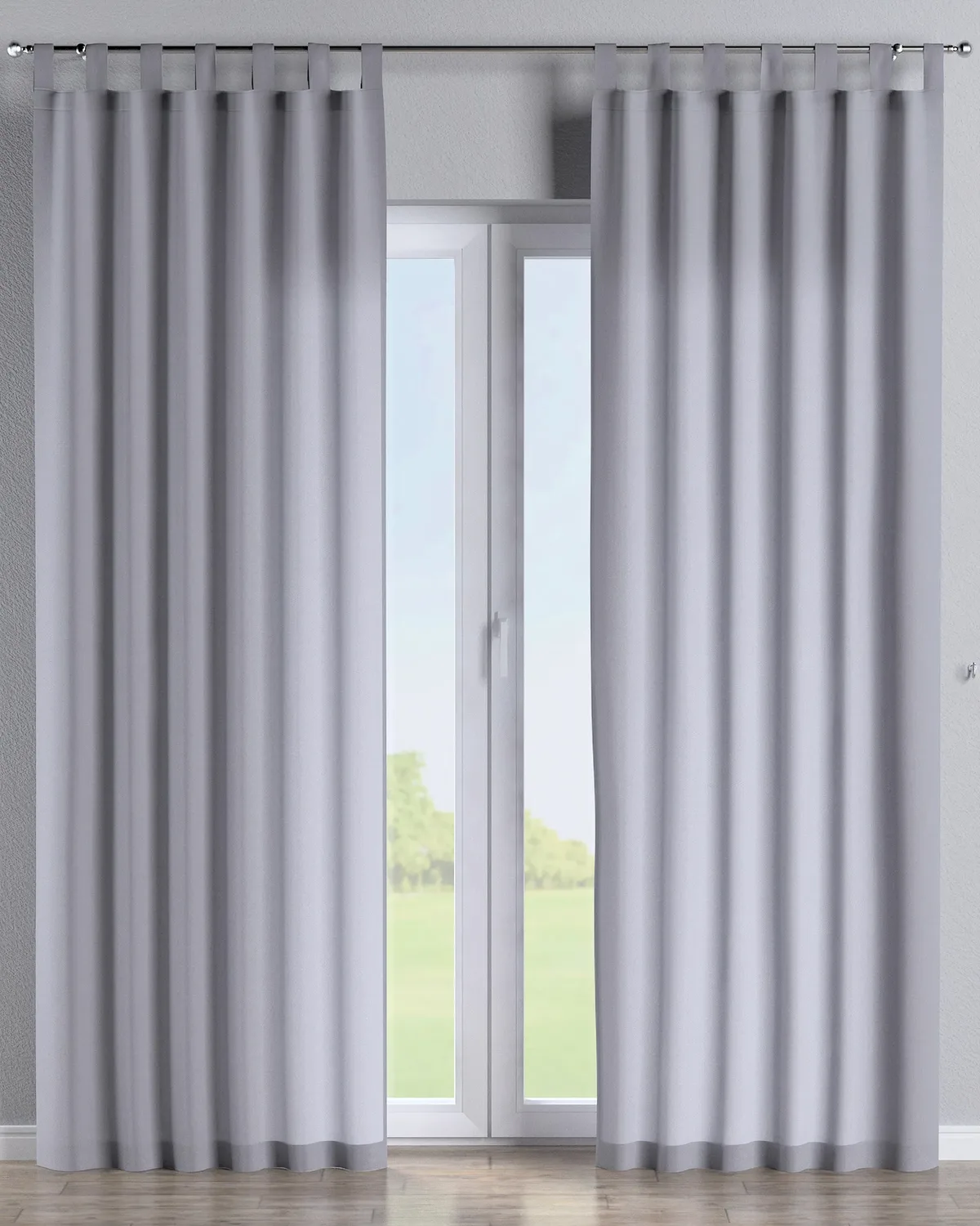 Schlaufenschal Farbe grau de Dekoria – photo du produit