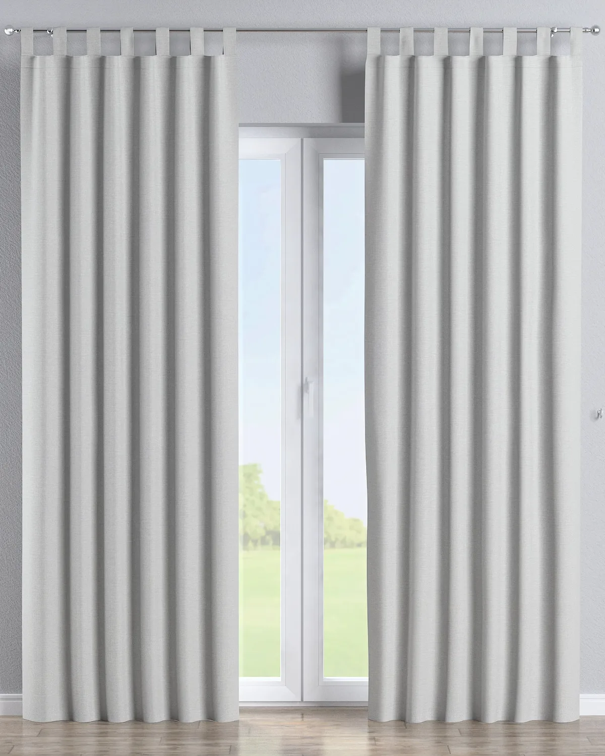 Schlaufenschal Farbe grau Stoff outdoor, strukturiert de Dekoria – photo du produit