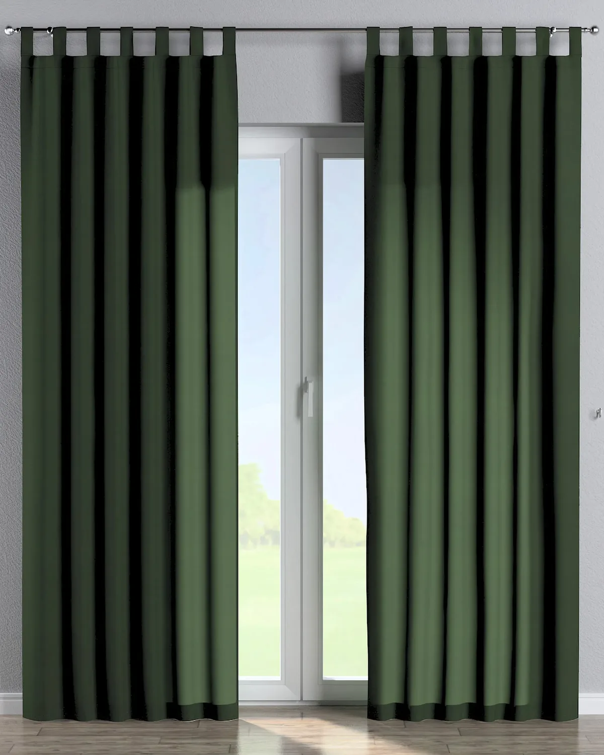 Schlaufenschal Farbe grün de Dekoria – photo du produit