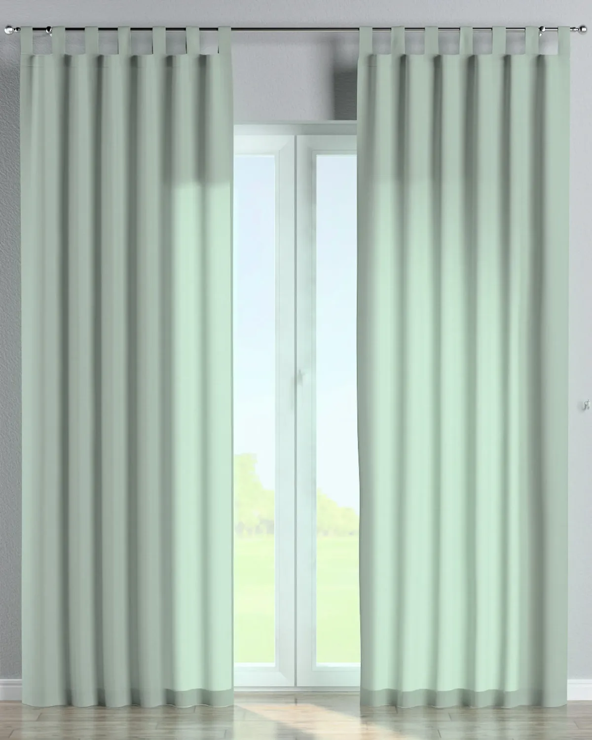 Schlaufenschal Farbe grün de Dekoria – photo du produit