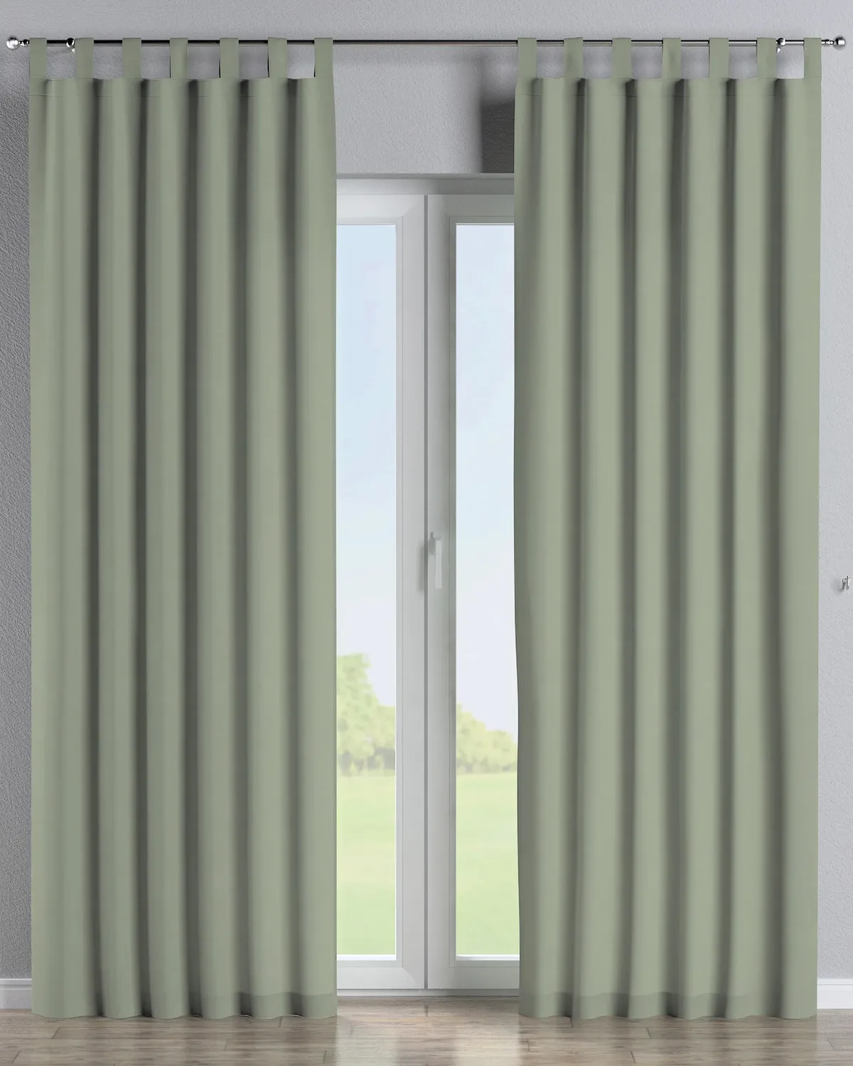 Schlaufenschal Farbe grün de Dekoria – photo du produit