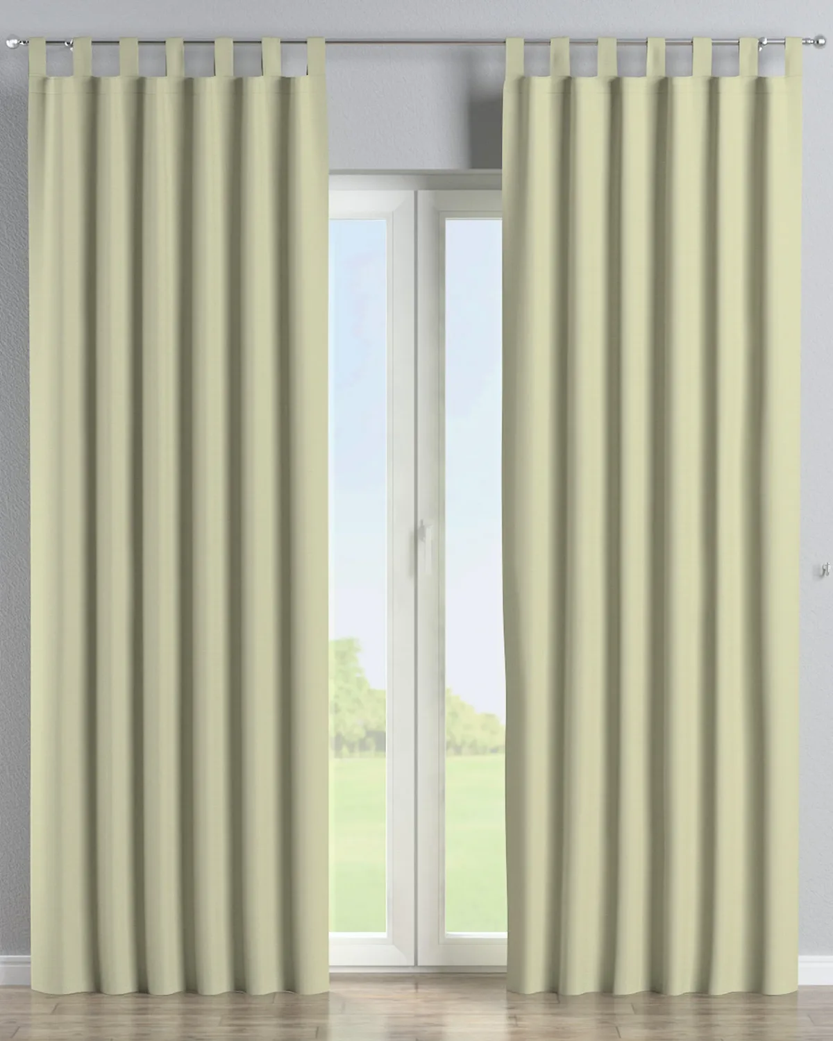 Schlaufenschal Farbe grün Stoff outdoor, strukturiert de Dekoria – photo du produit