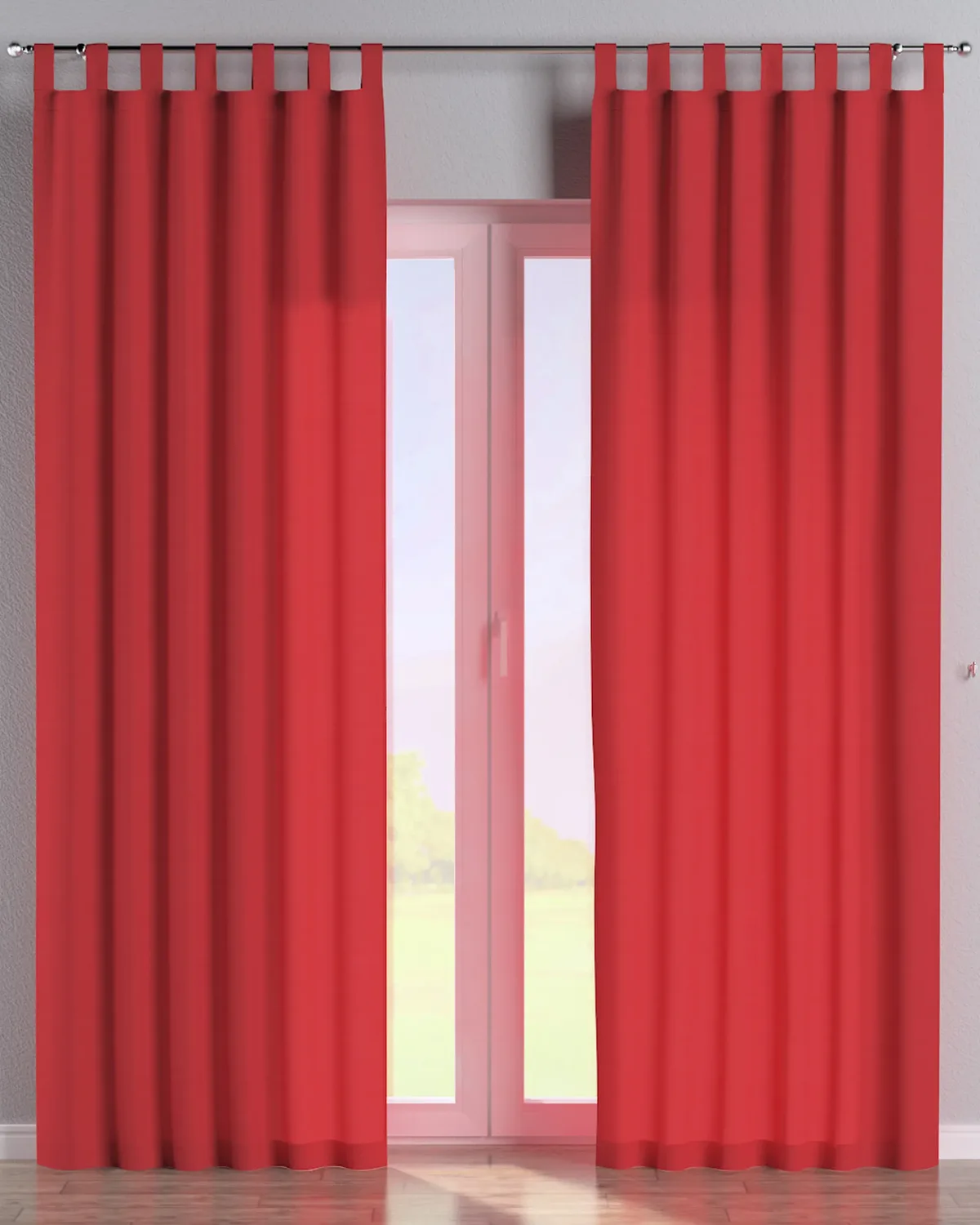 Schlaufenschal Farbe rot de Dekoria – photo du produit