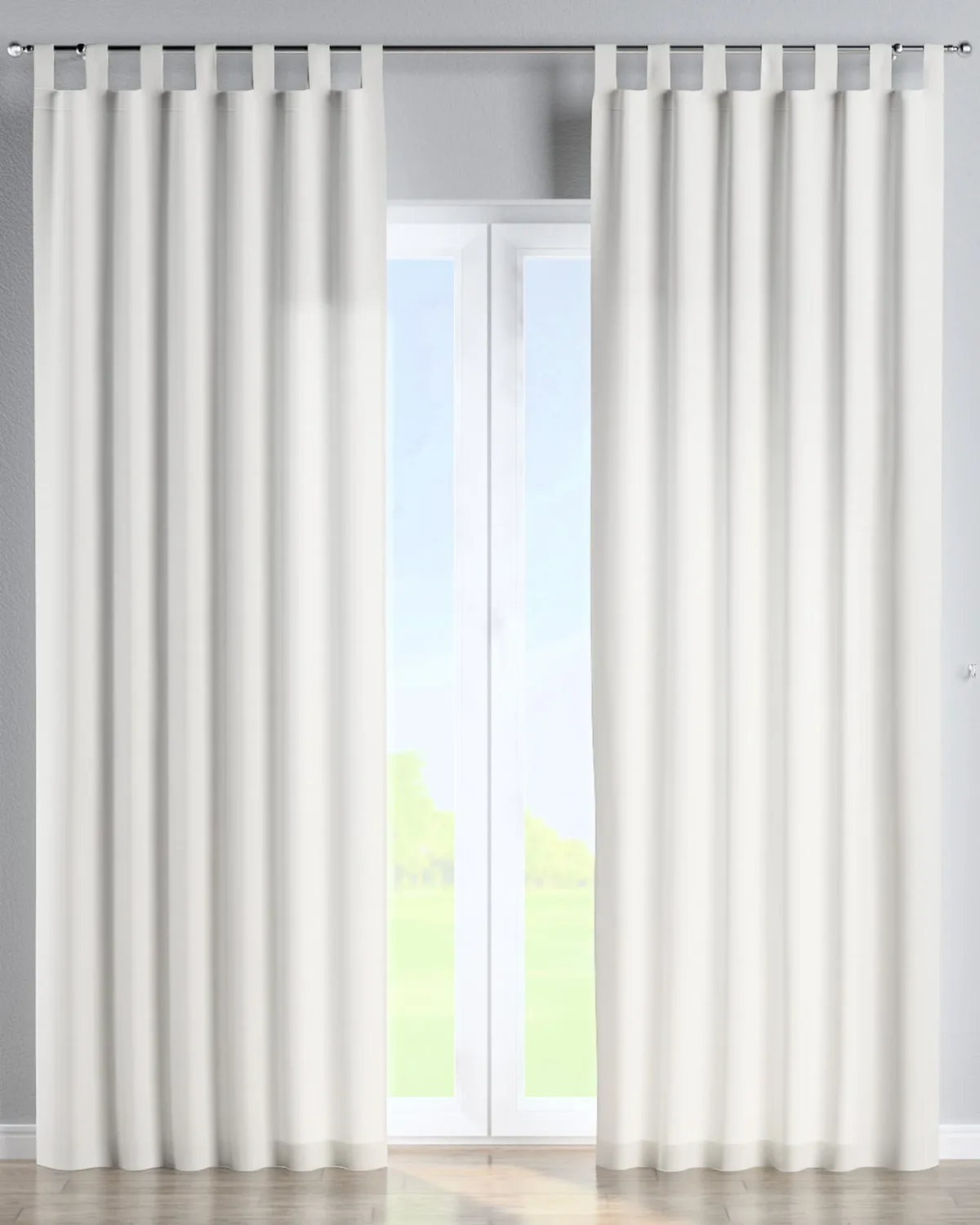 Schlaufenschal Farbe weiß de Dekoria – photo du produit