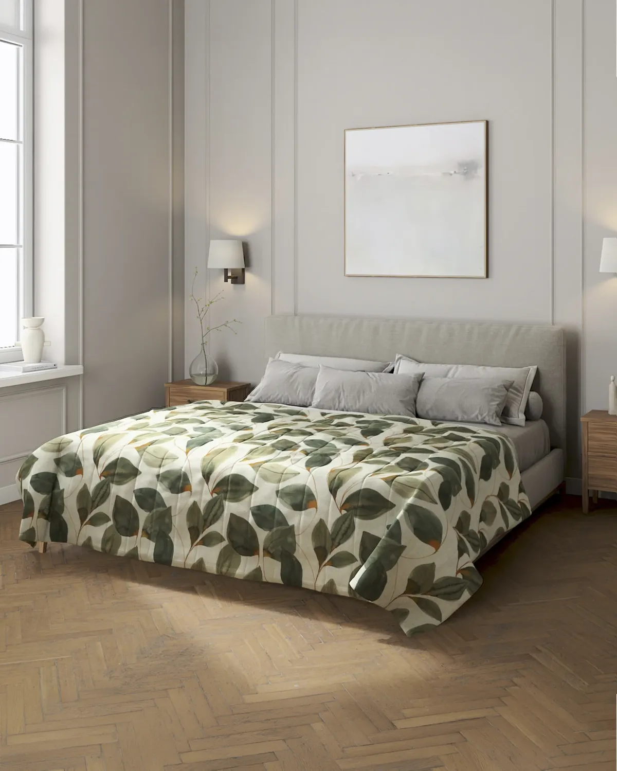 Tagesdecke mit Streifen-Steppung Farbe bunt Stoff gemustert van Dekoria – productfoto