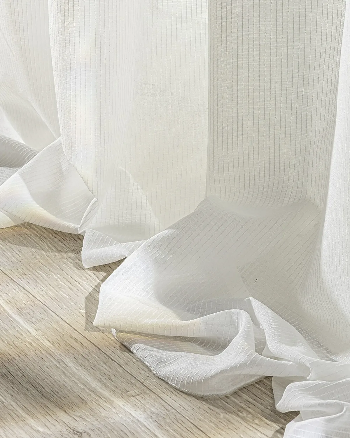 Vorhang mit flämischen 1-er Falten Farbe creme Stoff halbtransparent, strukturiert, gemustert de Dekoria – photo du produit