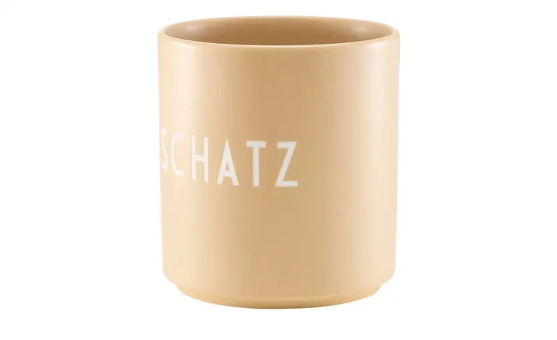 Becher fra Design Letters i Beige – produktbillede 1 af 2
