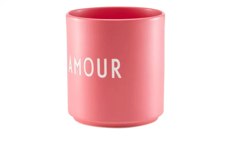 Becher fra Design Letters i Rød – produktbillede 1 af 2