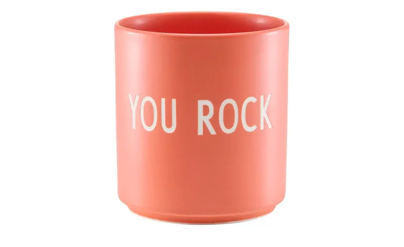 Becher fra Design Letters i Orange – produktbillede 2 af 2