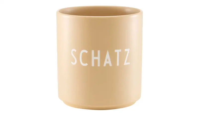 Becher fra Design Letters i Beige – produktbillede 2 af 2