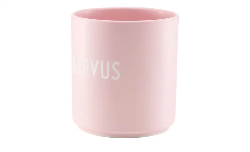 Becher fra Design Letters i Lyserød – produktbillede 1 af 2