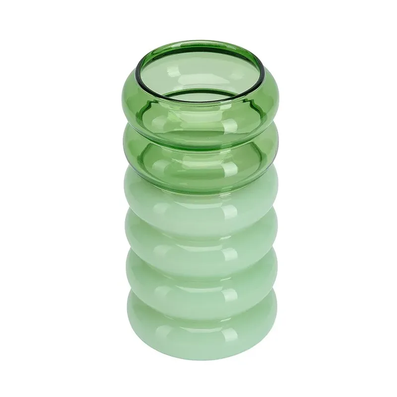 Bubble 2-in-1 Vase und Kerzenhalter 13,5 cm Green de Design Letters – photo du produit