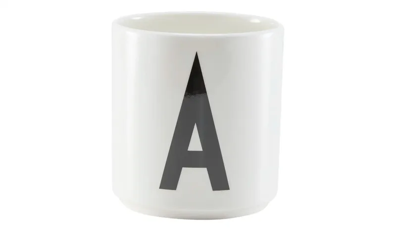 Buchstabenbecher fra Design Letters i Hvid – produktbillede 2 af 2