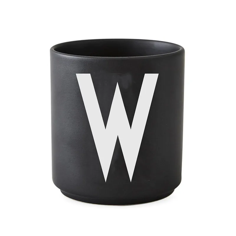 Design Letters Becher schwarz W by Design Letters – product photo