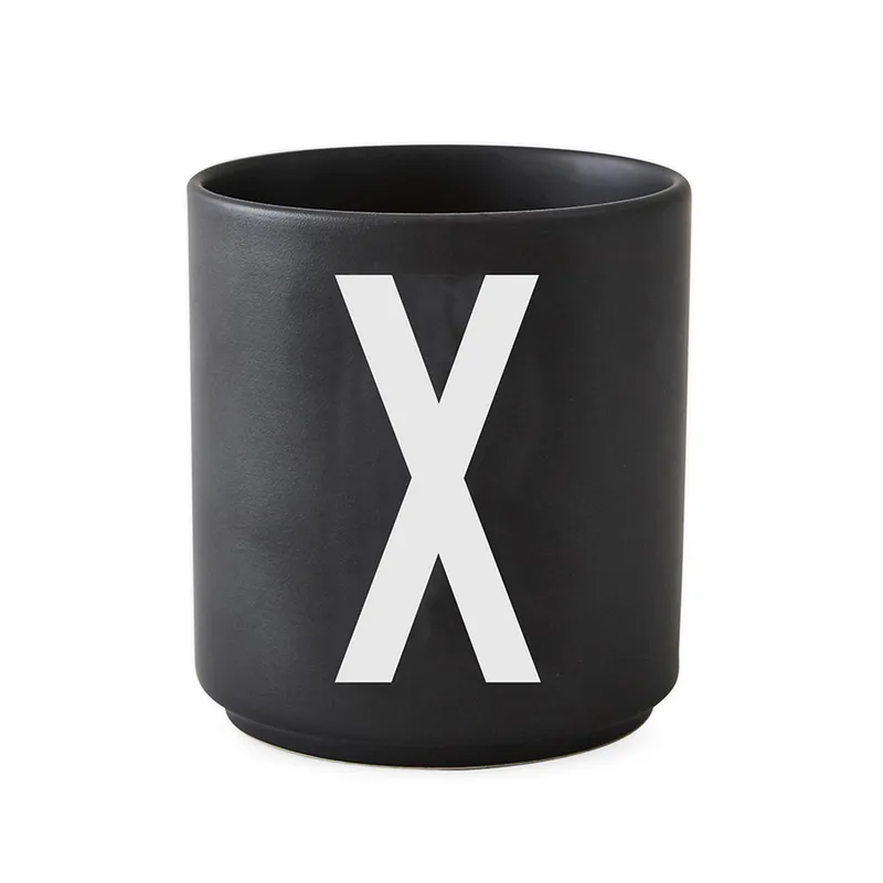 Design Letters Becher schwarz X by Design Letters – product photo