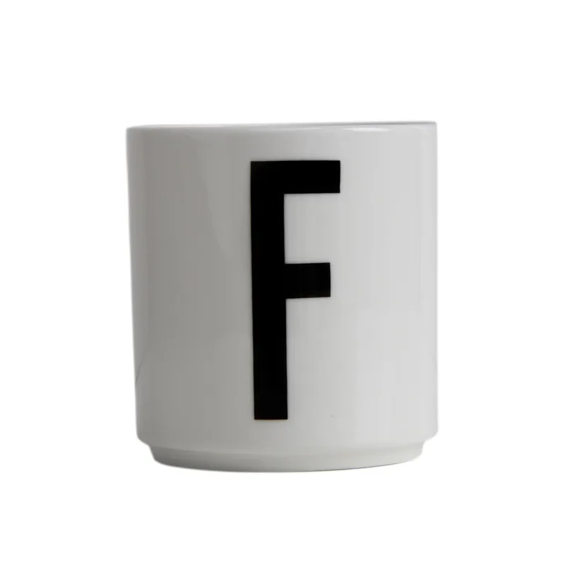 Design Letters Becher weiß F by Design Letters – product photo