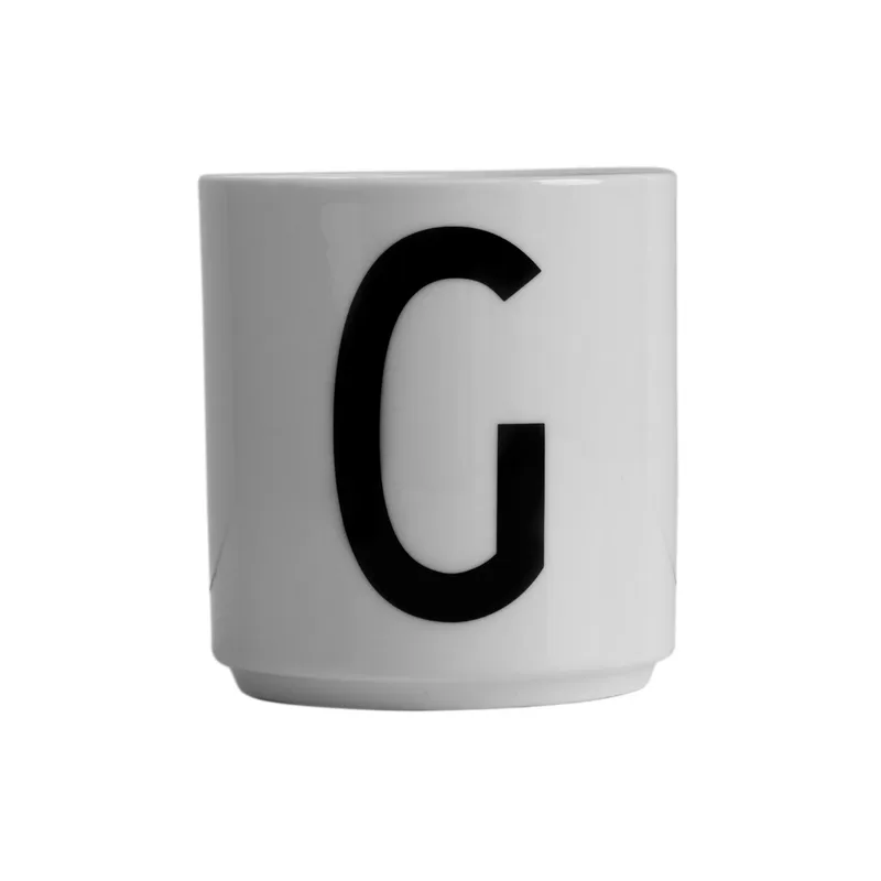 Design Letters Becher weiß G by Design Letters – product photo