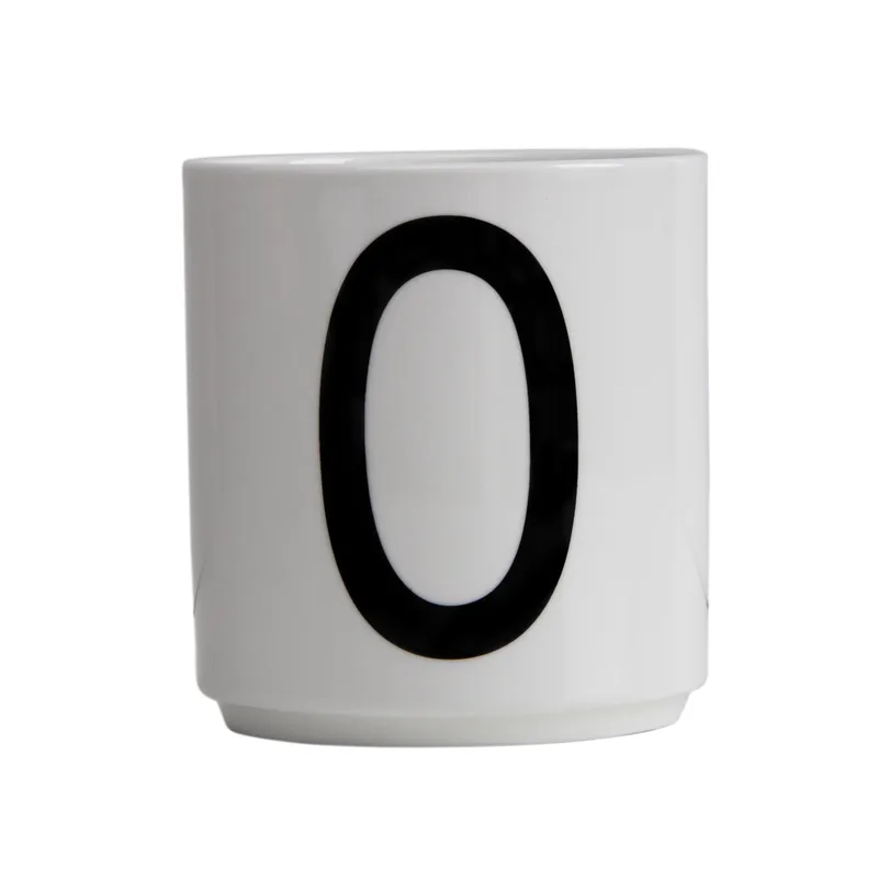 Design Letters Becher weiß O de Design Letters – photo du produit