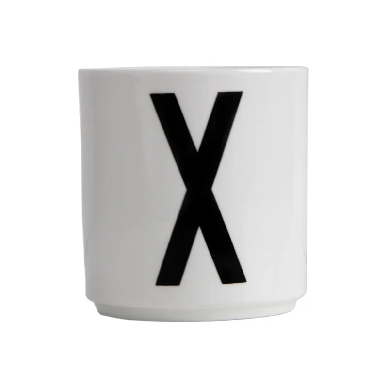 Design Letters Becher weiß X by Design Letters – product photo