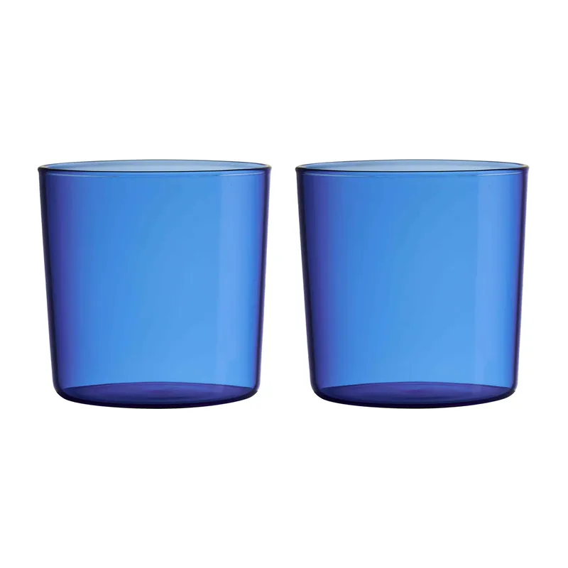 Design Letters Kids Eco Wasserglas 2er Pack Blue by Design Letters – product photo
