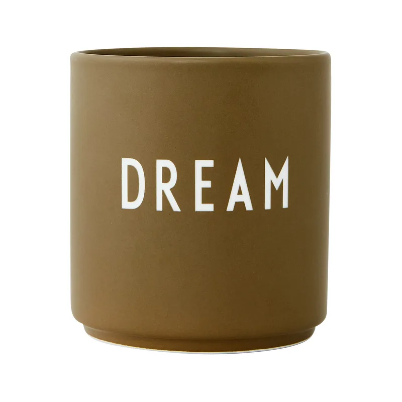 Design Letters Lieblingsbecher 25cl Dream-olive van Design Letters – productfoto