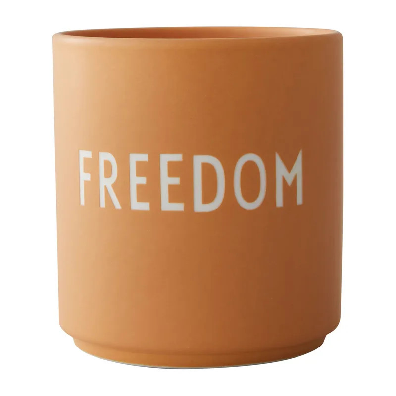 Design Letters Lieblingsbecher 25cl Freedom-orange van Design Letters – productfoto