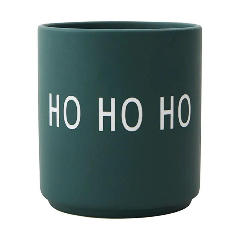 Design Letters Lieblingsbecher 25cl Ho ho ho-dark green by Design Letters – product photo