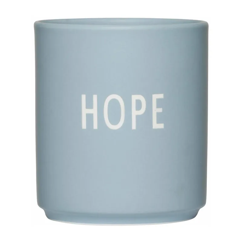 Design Letters Lieblingsbecher 25cl Hope-light blue by Design Letters – product photo