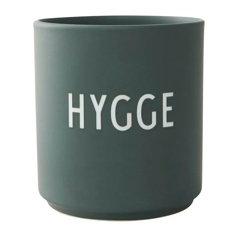 Design Letters Lieblingsbecher 25cl Hygge-dark green de Design Letters – photo du produit