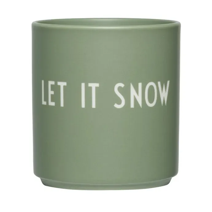 Design Letters Lieblingsbecher 25cl Let it snow by Design Letters – product photo