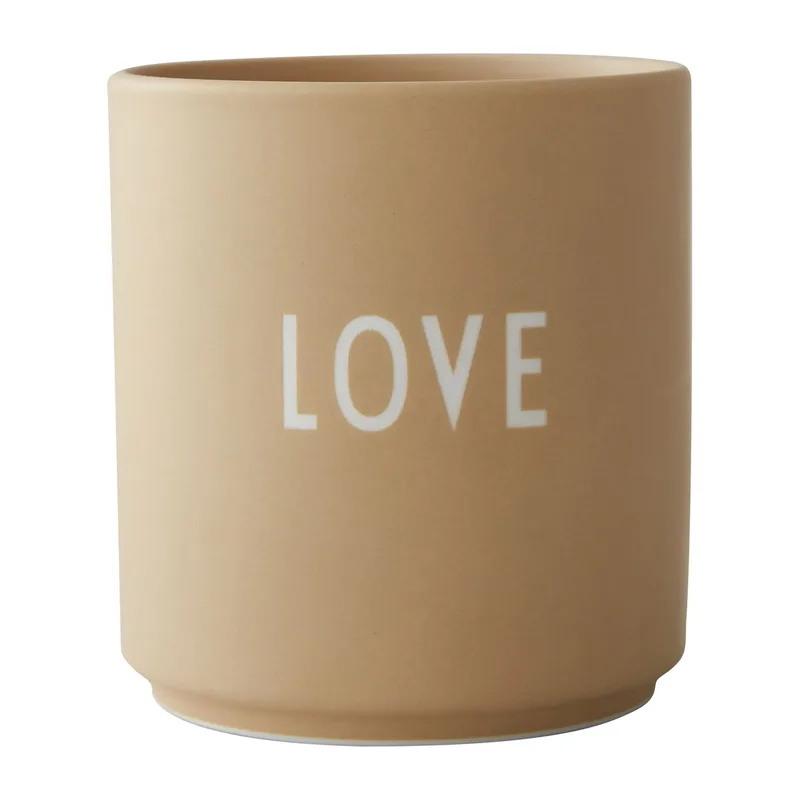 Design Letters Lieblingsbecher 25cl Love-beige by Design Letters – product photo