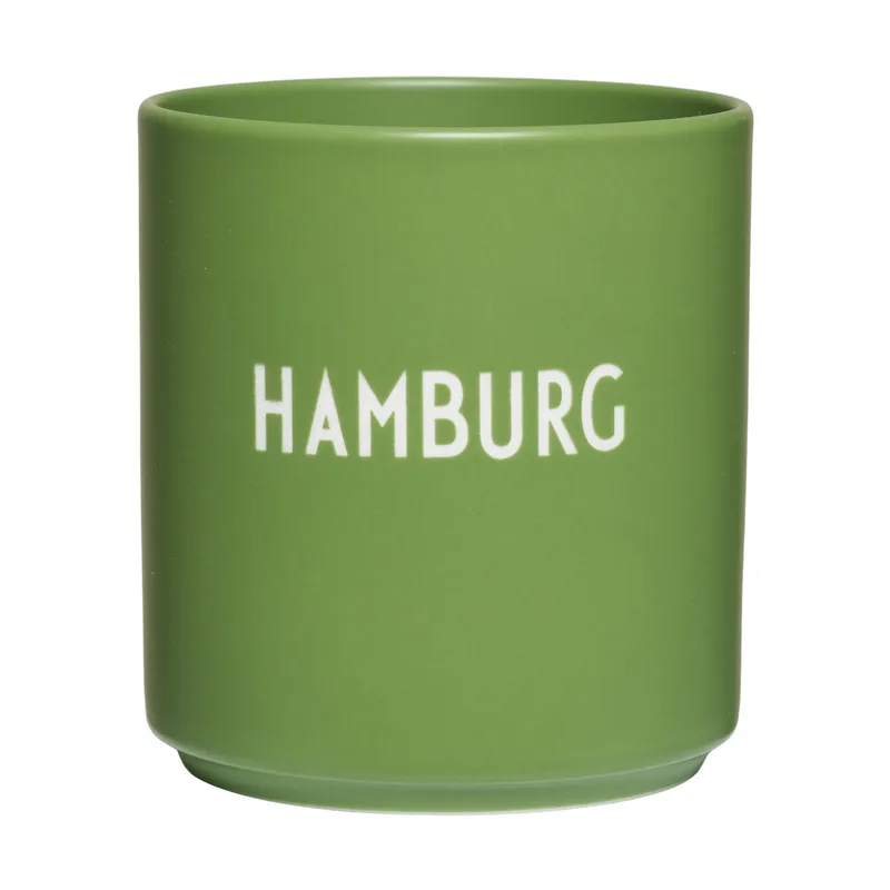 Design Letters Lieblingstasse German Collection 25 cl Hamburg-green von Design Letters – Produktfoto