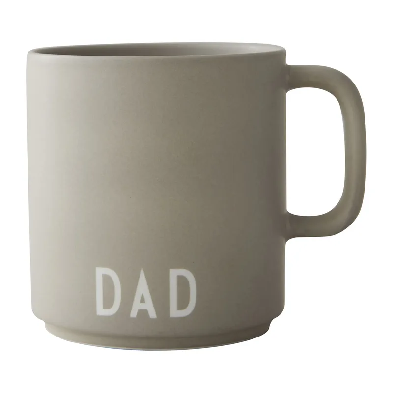 Design Letters Lieblingstasse mit Henkel 25cl Cool grey by Design Letters – product photo