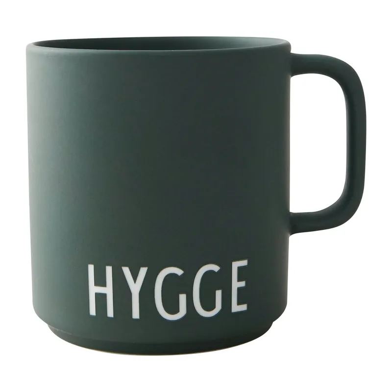 Design Letters Lieblingstasse mit Henkel 25cl Hygge-dark green by Design Letters – product photo
