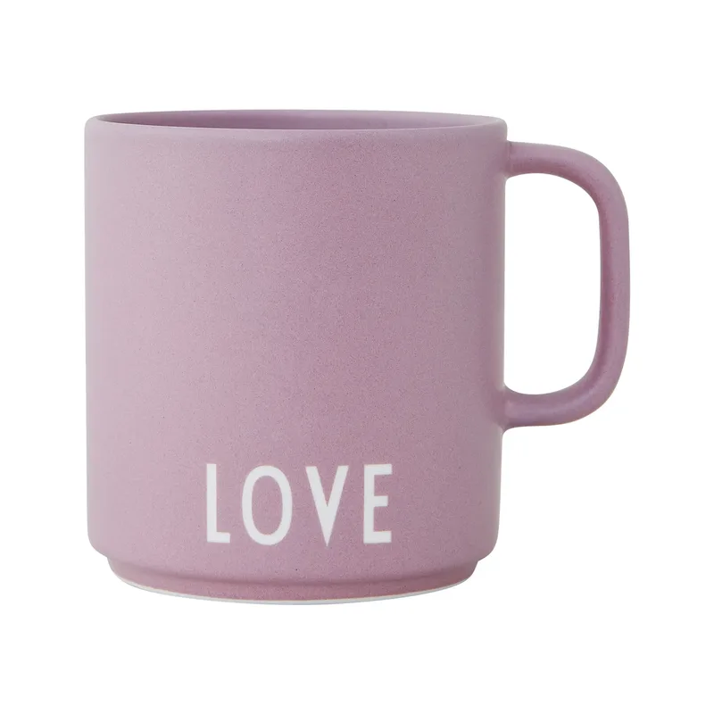 Design Letters Lieblingstasse mit Henkel 25cl Love-lavender van Design Letters – productfoto