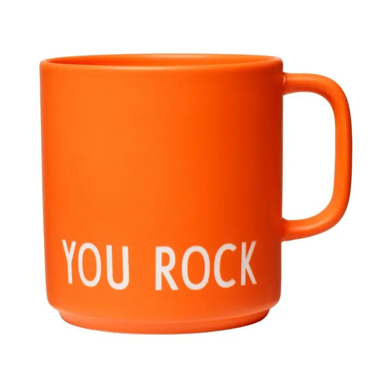 Design Letters Lieblingstasse mit Henkel 25cl Orange von Design Letters – Produktfoto