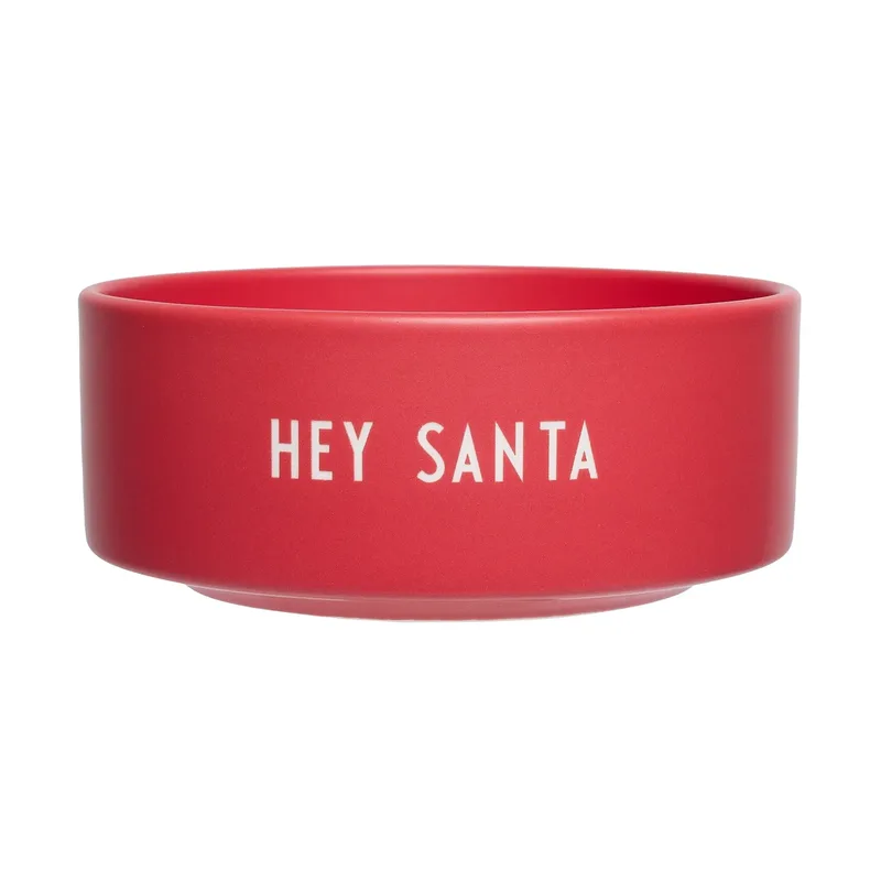 Design Letters Snack-Schale Ø12 cm Santa-faded rose de Design Letters – photo du produit