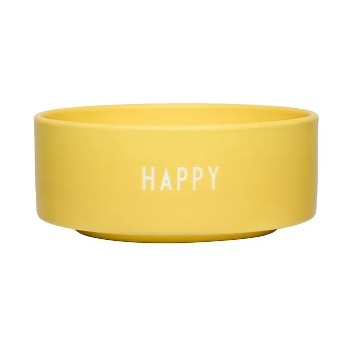 Design Letters Süßigkeitenschale Ø12 cm Yellow by Design Letters – product photo
