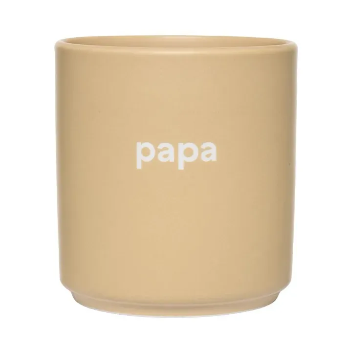 Design Letters VIP Lieblingsbecher 25 cl Papa, DAD Collection de Design Letters – photo du produit