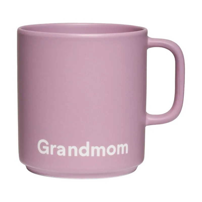 Design Letters VIP Lieblingstasse mit Henkel 25cl Grandmom-lavender de Design Letters – photo du produit