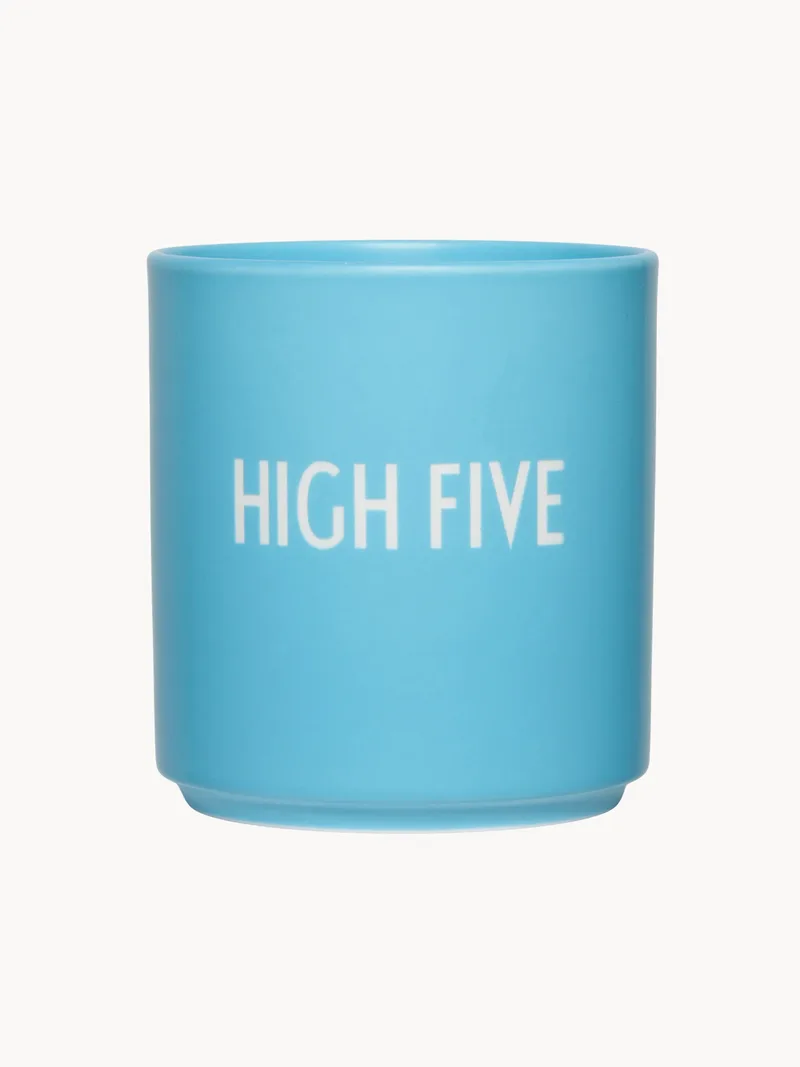Kopje Favourite High Five met opschrift by Design Letters – product photo