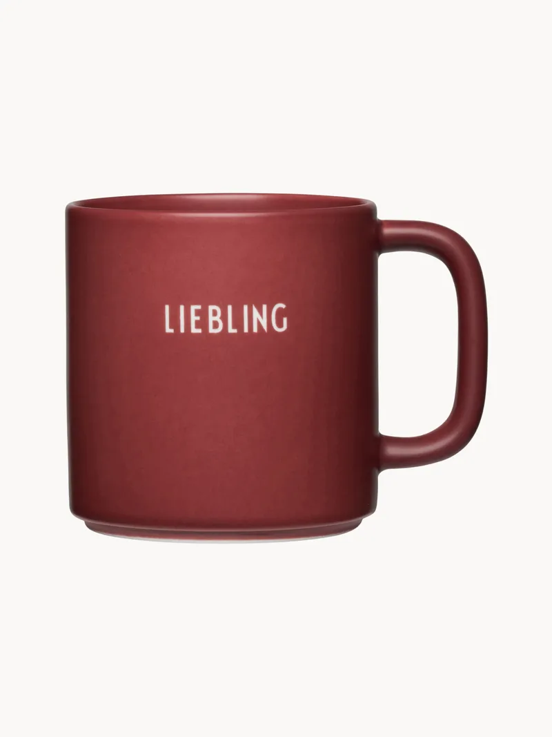 Kopje Favourite Liebling met opschrift von Design Letters – Produktfoto