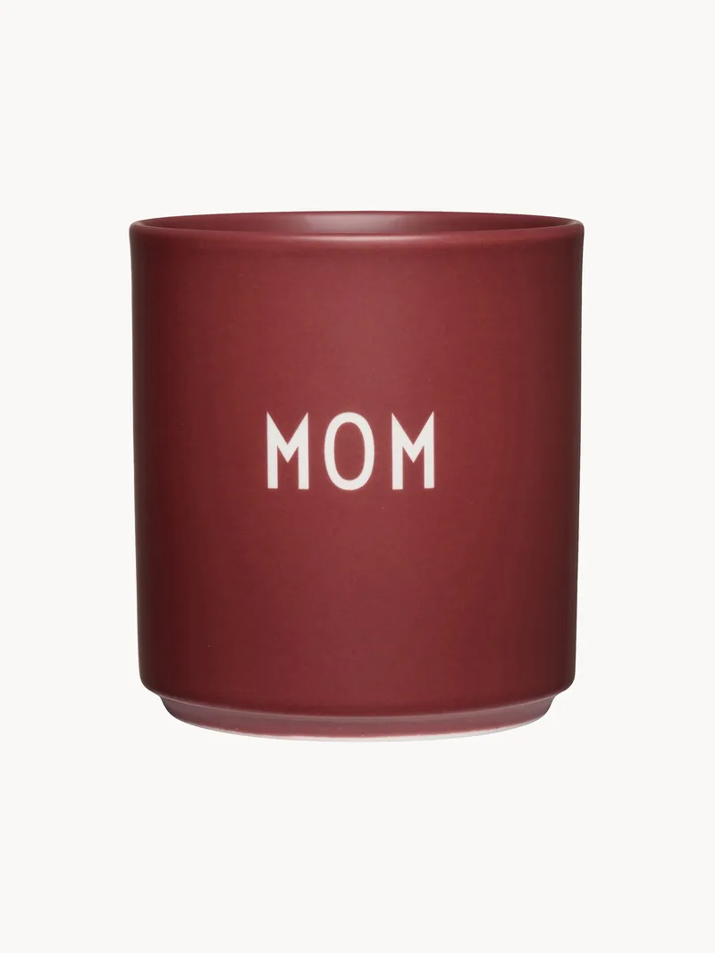 Kopje Favourite Mom met opschrift von Design Letters – Produktfoto