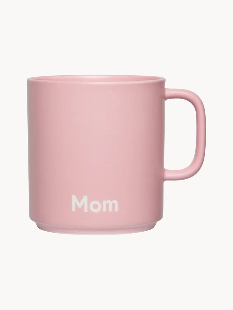 Kopje Favourite Mom met opschrift van Design Letters – productfoto