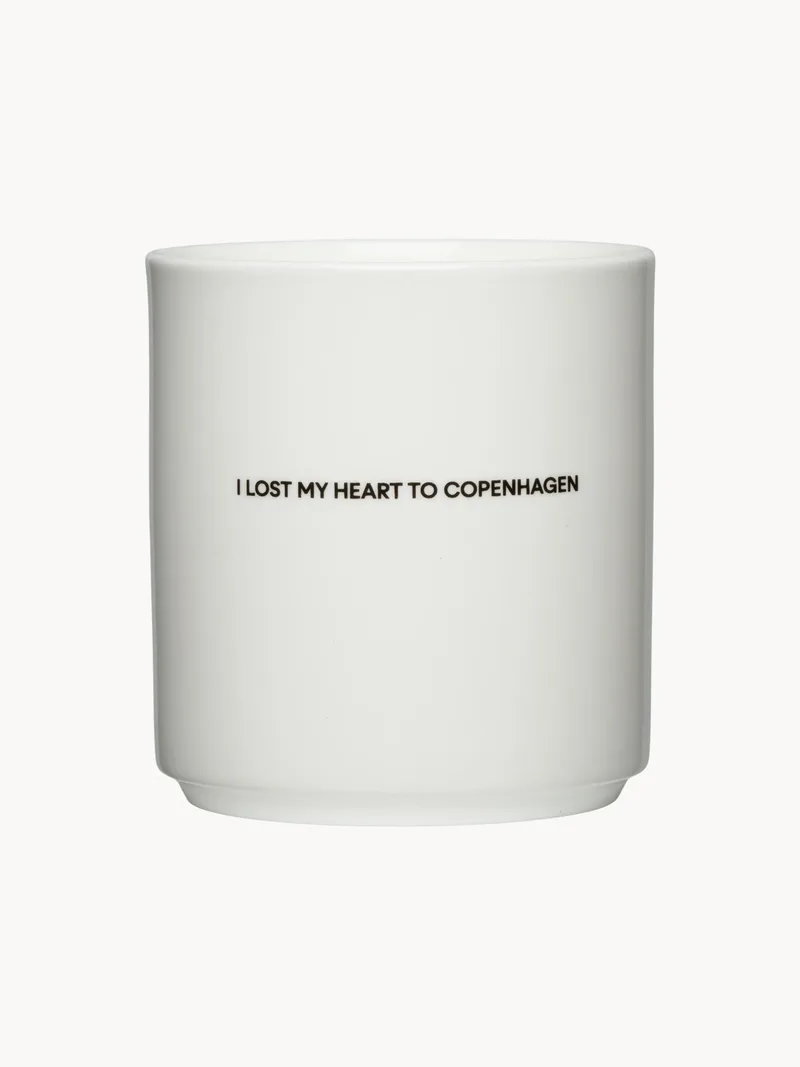 Kopje I Lost My Heart met opschrift by Design Letters – product photo