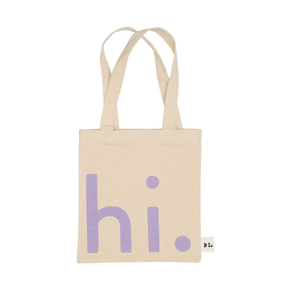 Little Hi tas Purple von Design Letters – Produktfoto
