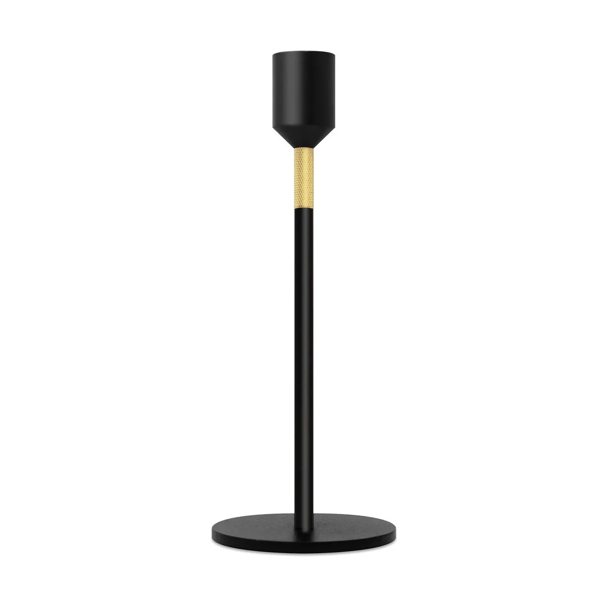 Solstickan Design Three Stars kandelaar Zwart Hoogte: 19 cm de Design Letters – photo du produit