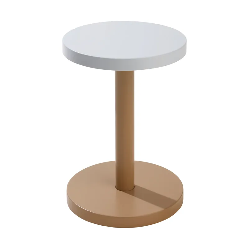 Stord Hocker Ø31x45 cm Beige från Design Letters – produktbild